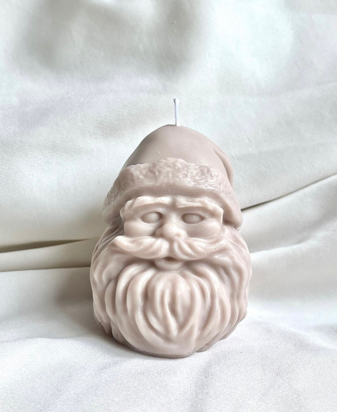 Noël - Weihnachtsmann Kerze aus Rapswachs