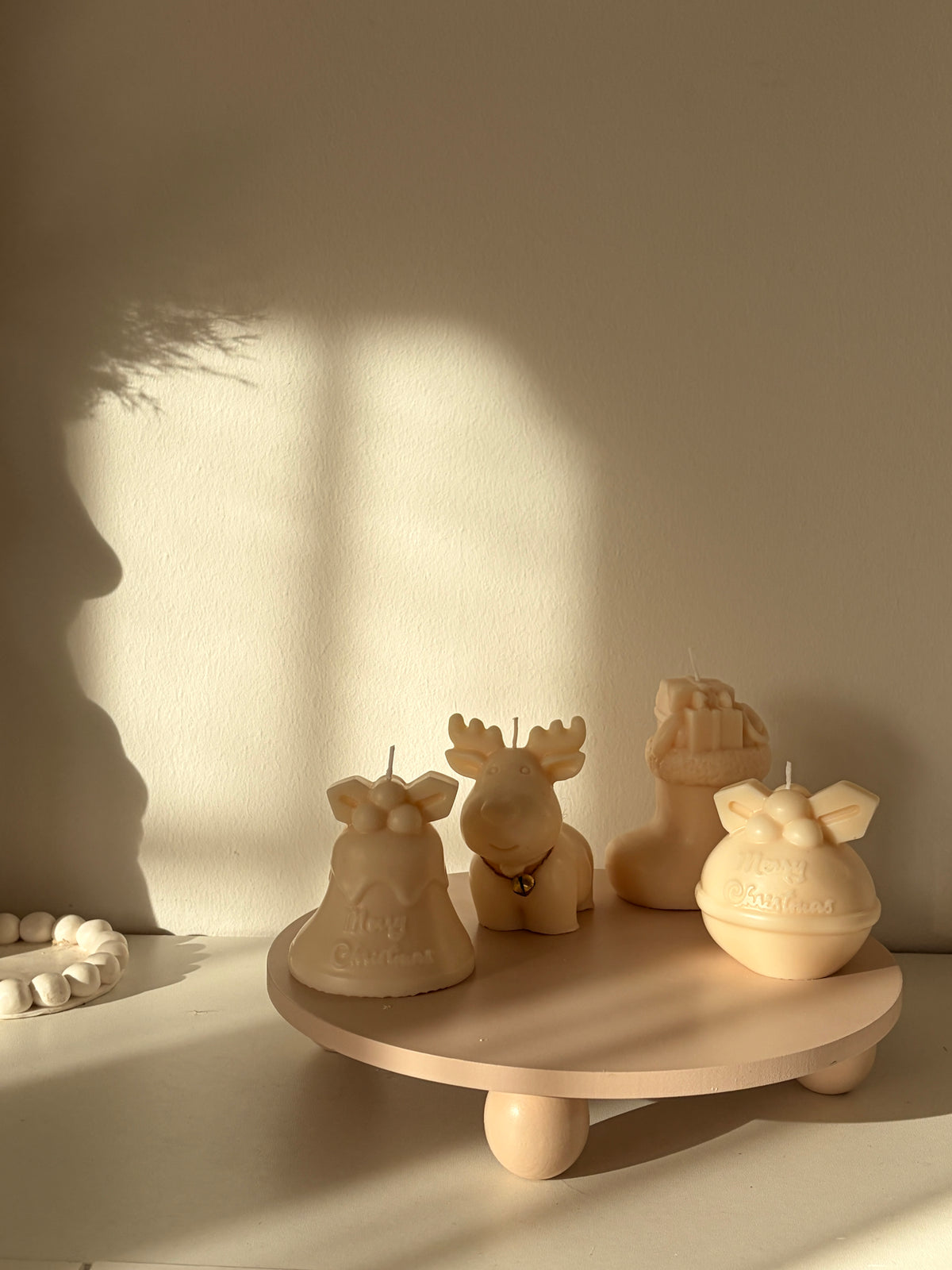 Chuby Christmas Collection - Kerze aus Rapswachs