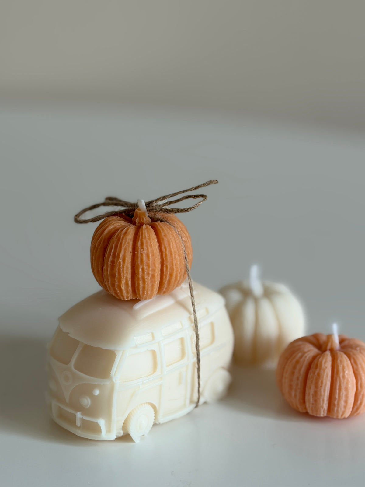 Pumpkin Van - Kerze aus Rapswachs vegan