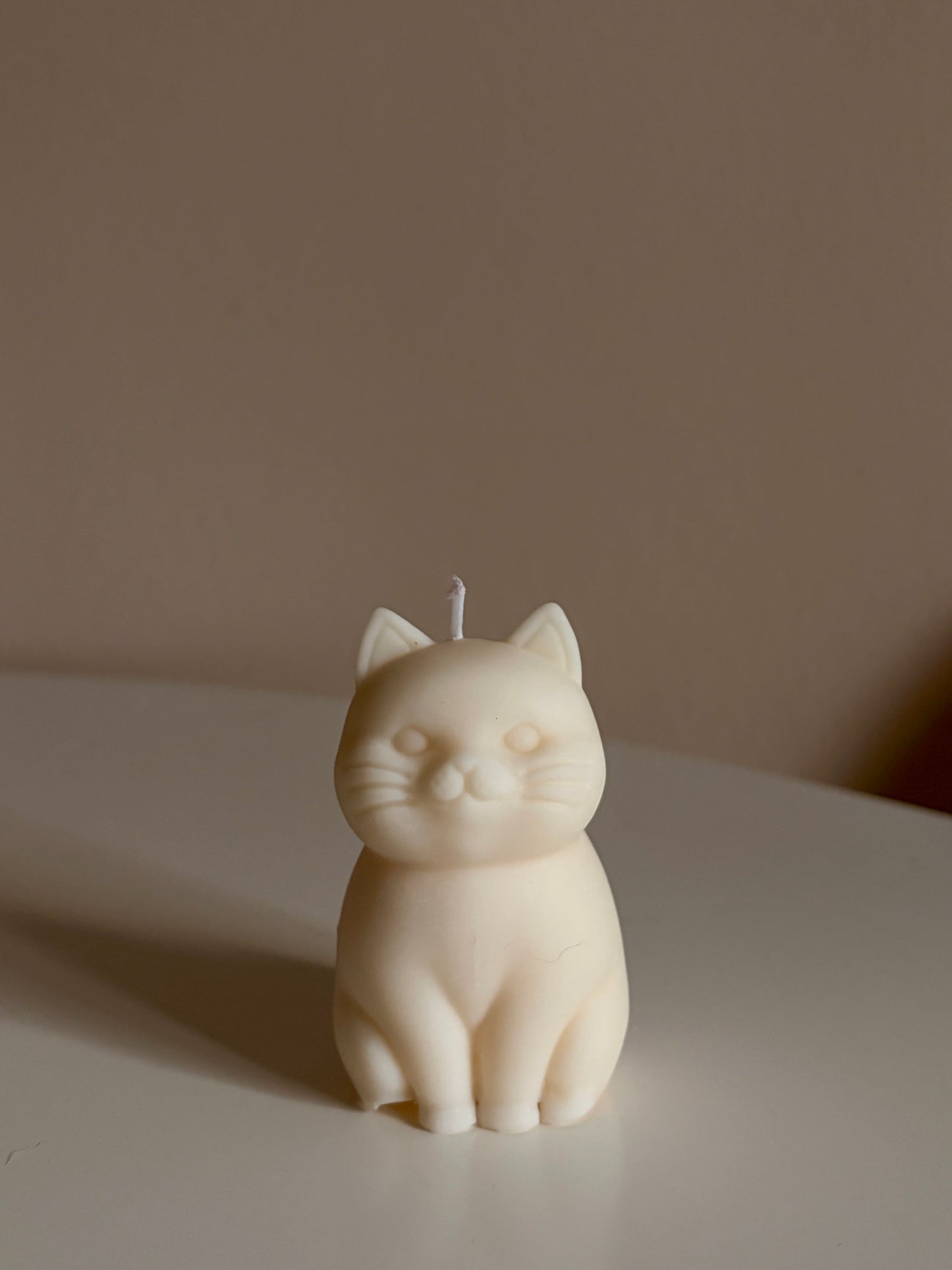 CAT - Katze Kerze aus Rapswachs