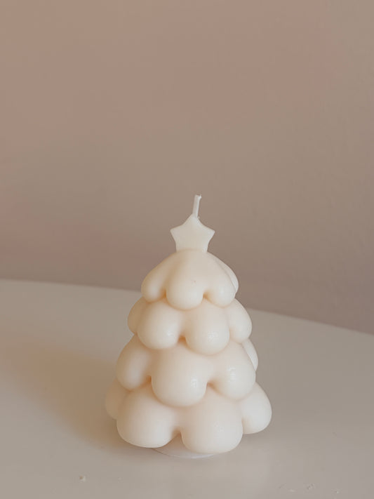 Chrismas Tree M- Weihnachtsbaum Kerze aus Rapswachs