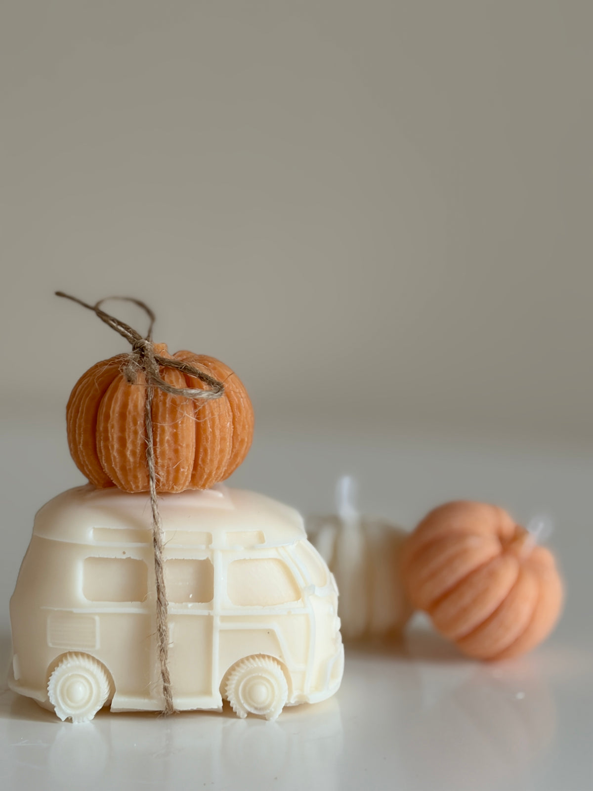 Pumpkin Van - Kerze aus Rapswachs vegan