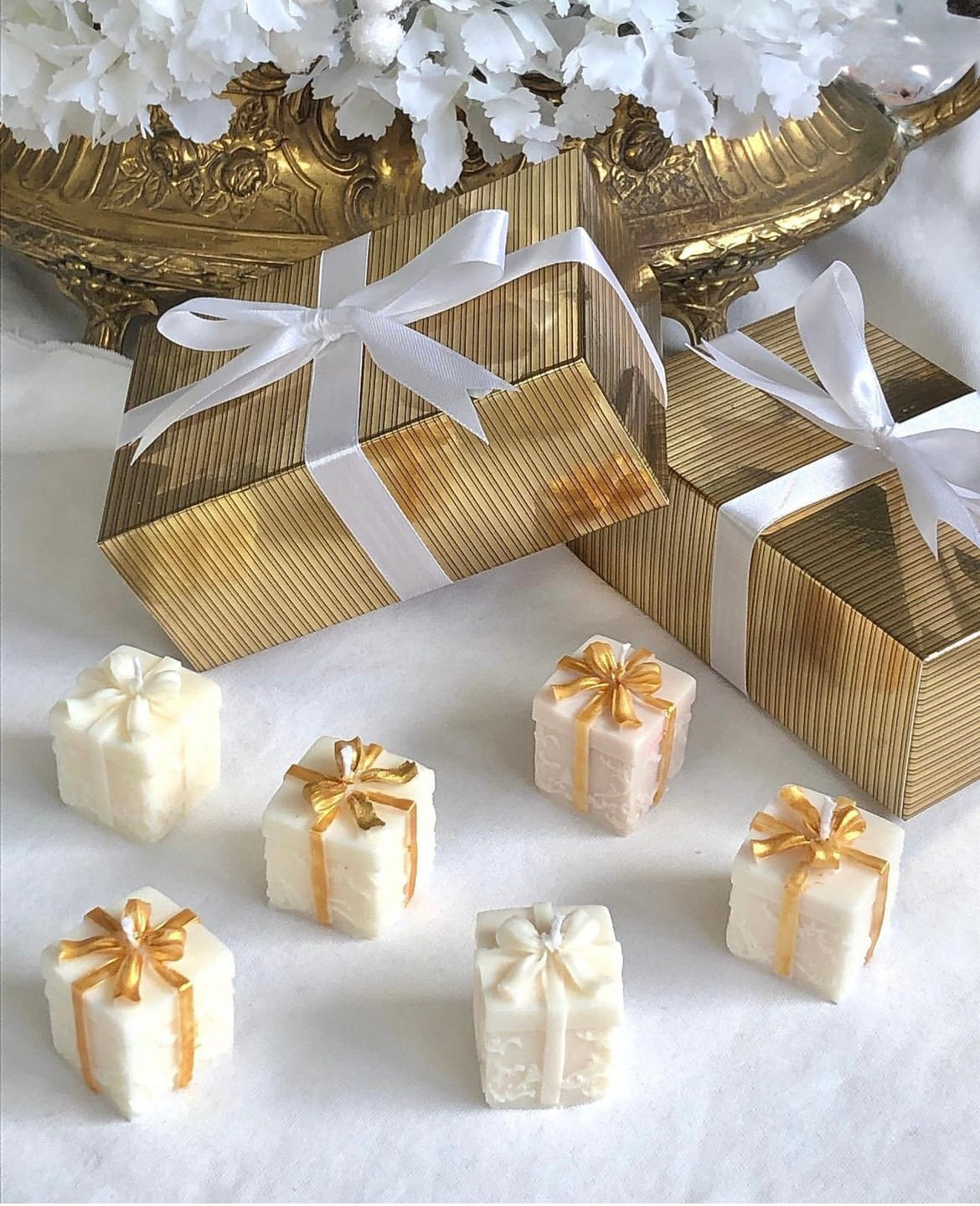 Little presents - Kerze aus Rapswachs