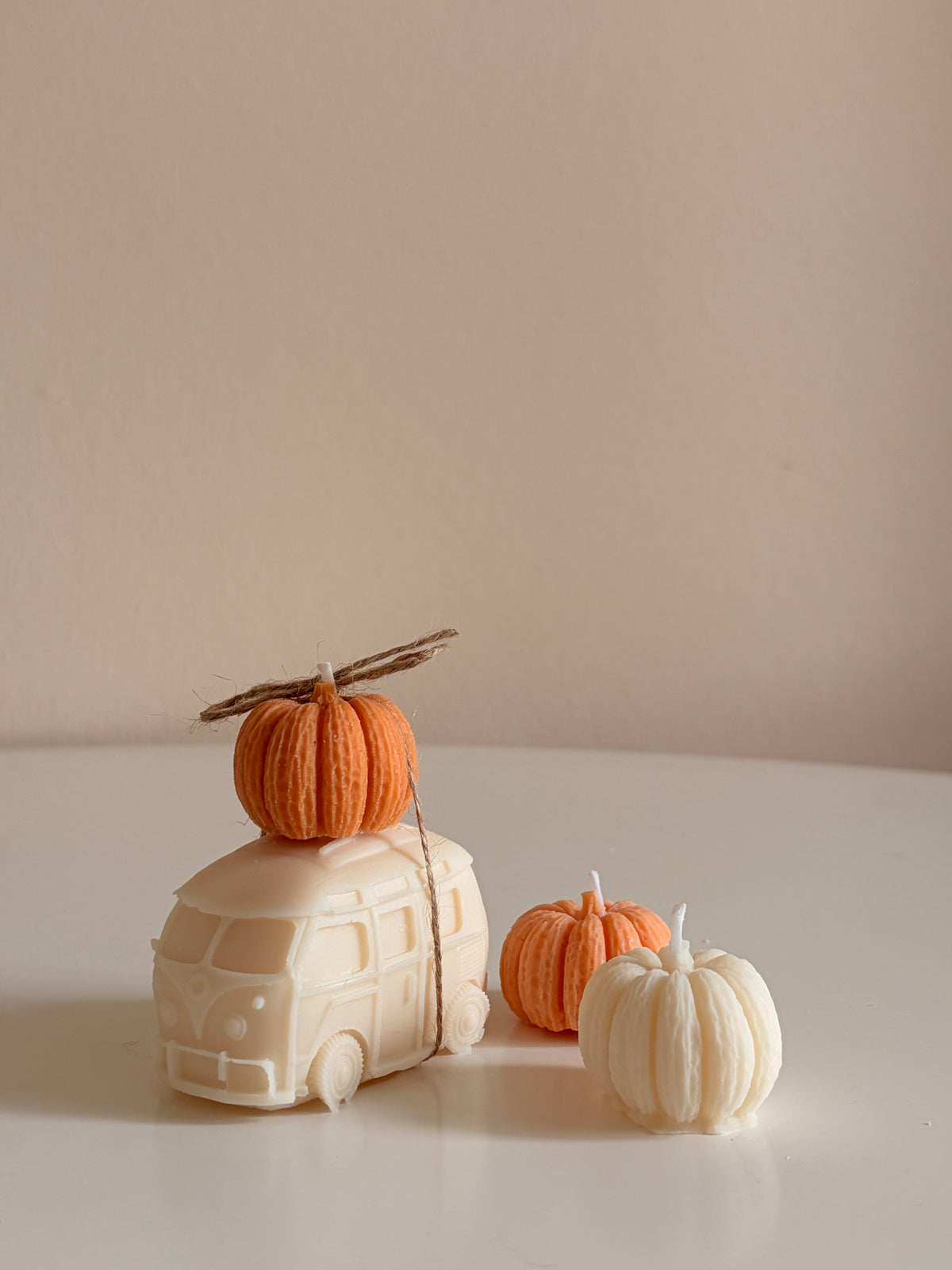 Pumpkin Van - Kerze aus Rapswachs vegan