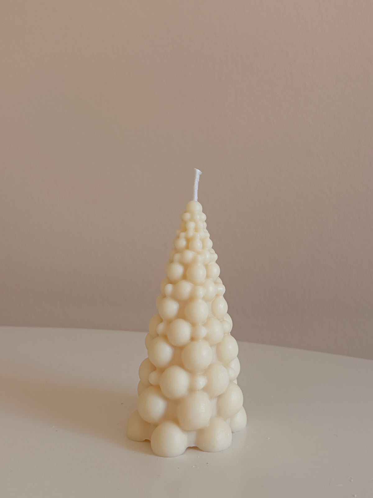 Christmas tree L - Weihnachtsbaum Kerze aus Rapswachs