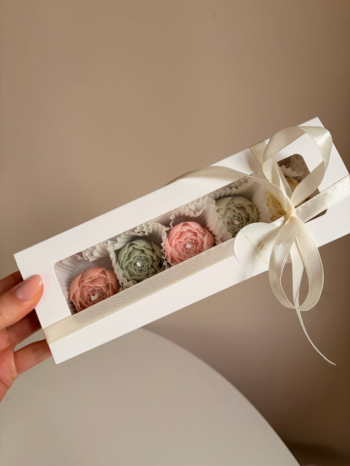 Poeny Gift Set - Kerzen aus Rapswachs