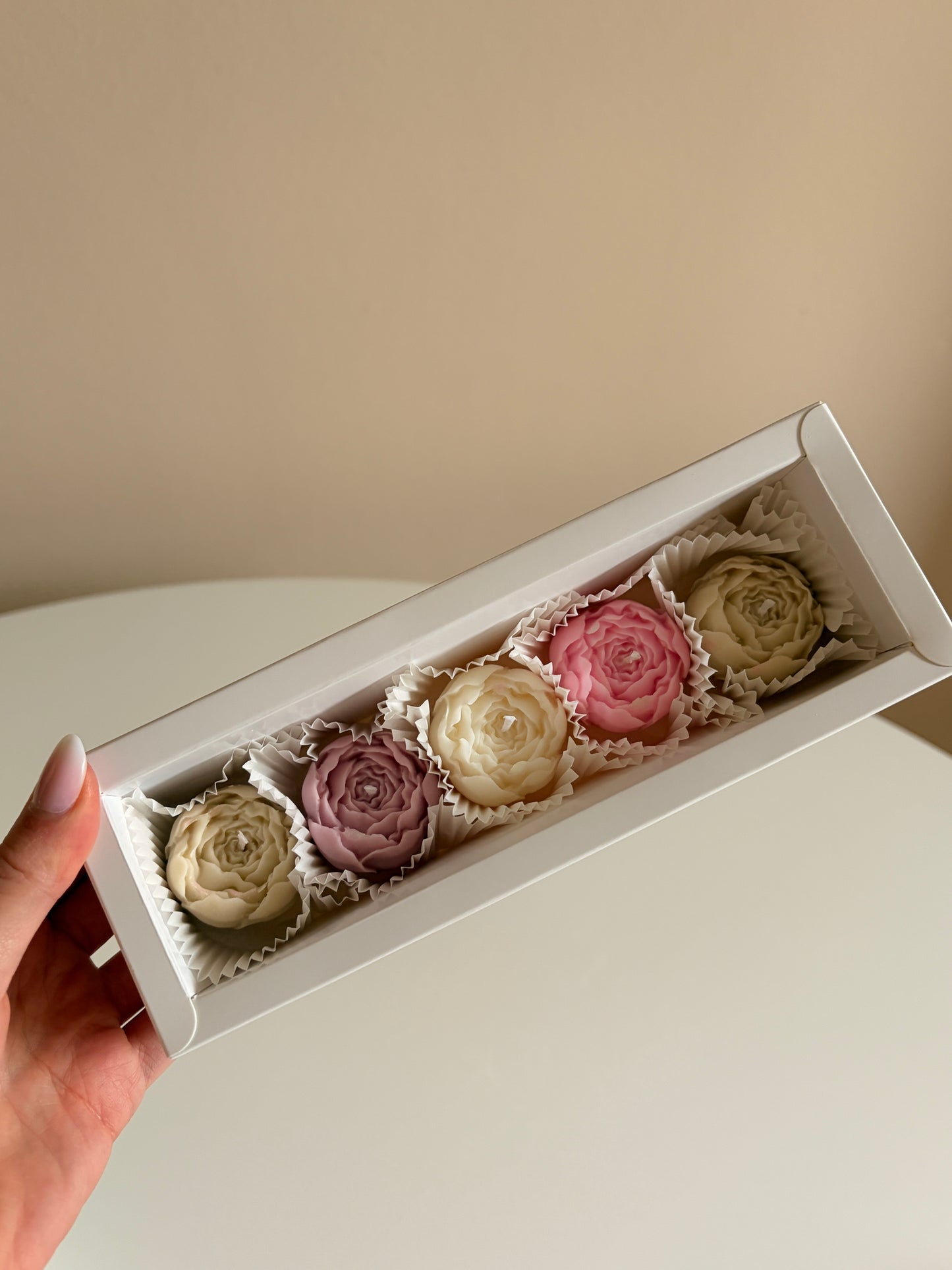 Poeny Gift Set - Kerzen aus Rapswachs