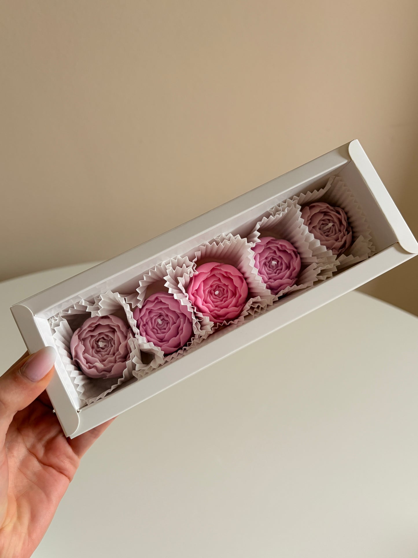 Poeny Gift Set - Kerzen aus Rapswachs