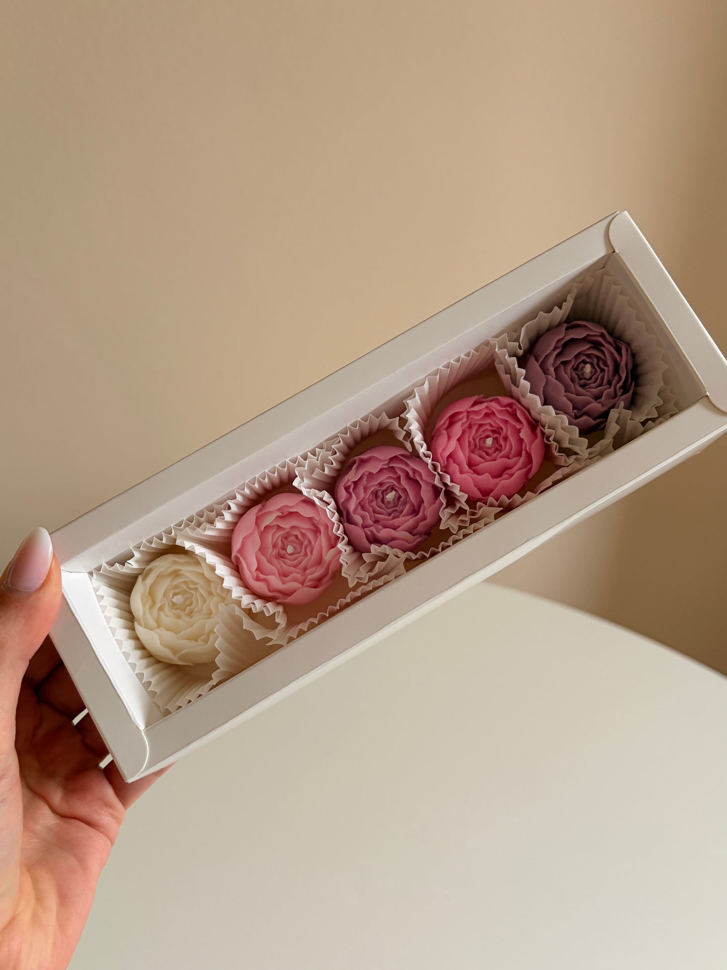 Poeny Gift Set - Kerzen aus Rapswachs